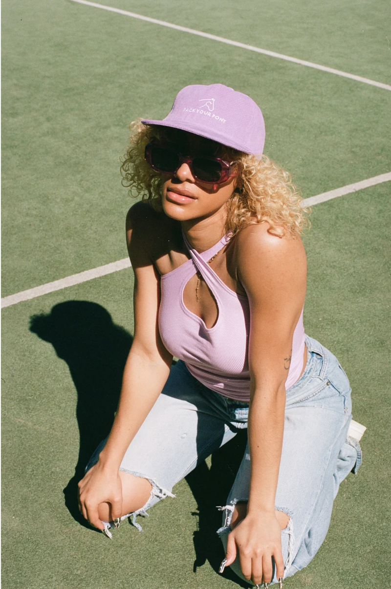 Opal Cap (Lilac, Aqua, Navy)