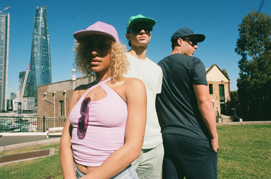Opal Cap (Lilac, Aqua, Navy)