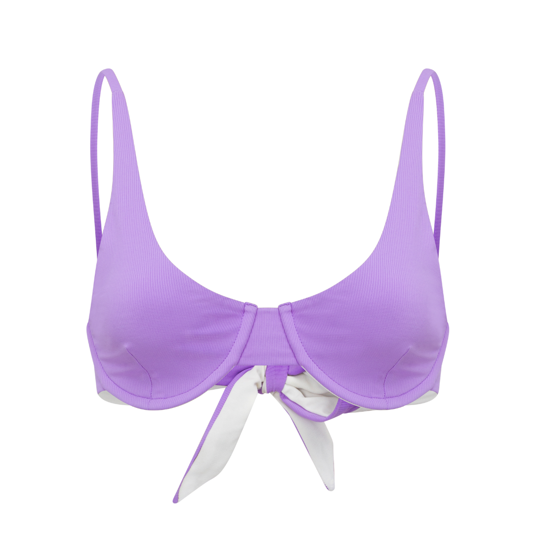 Cora Bikini Top - Amethyst