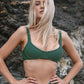Shelly Bikini Top - Moss Green